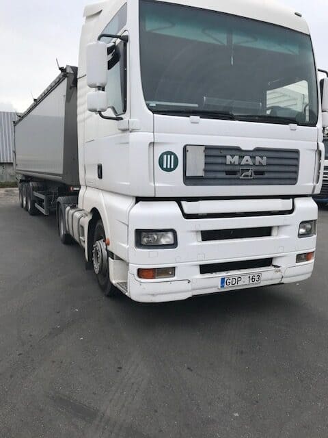 Cargo haulage from Europe
